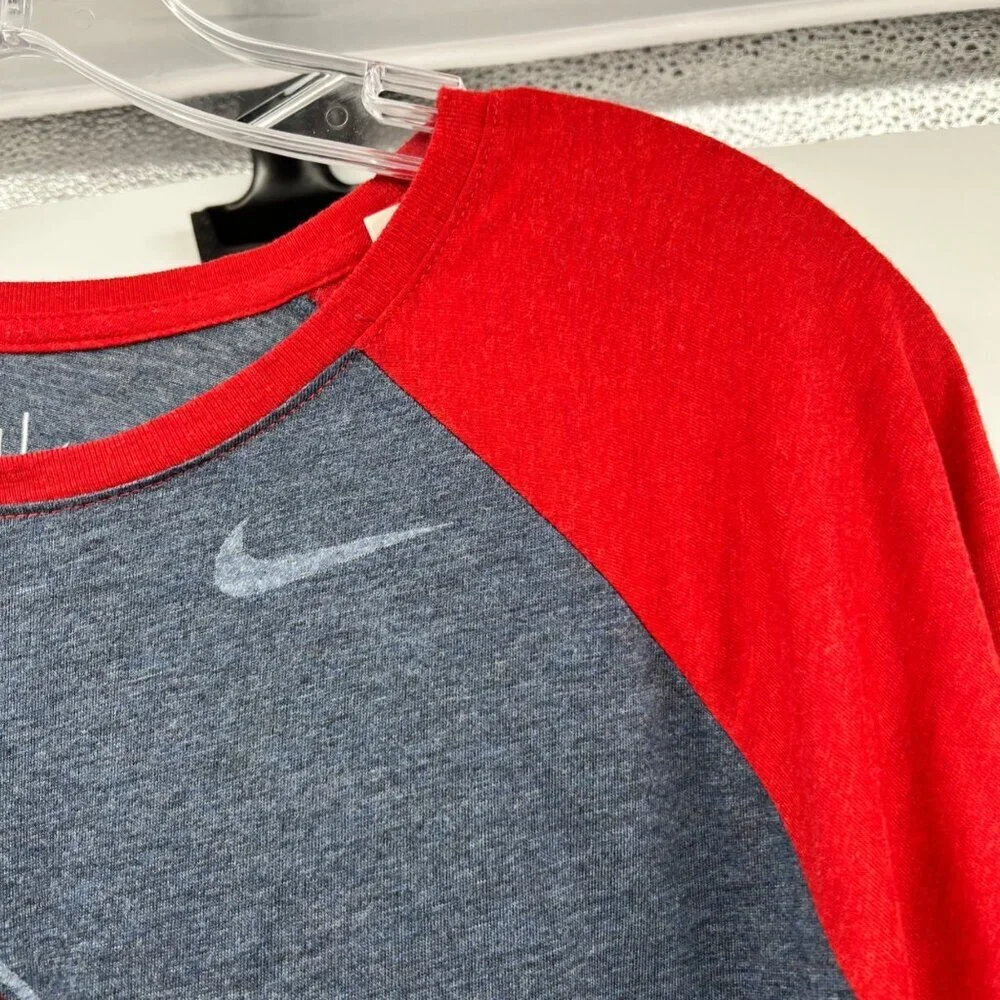 Nike Womens St. Louis Cardinal Raglan Top 3/4 Sleeve MLB Size XL